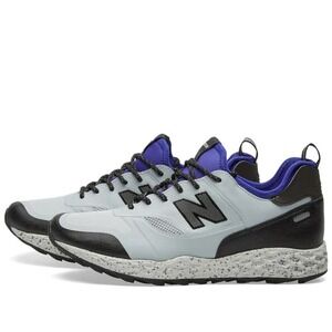 Men's 10 D - New Balance Trailbuster Running Hiking‎ Shoes Sneakers Gray Black